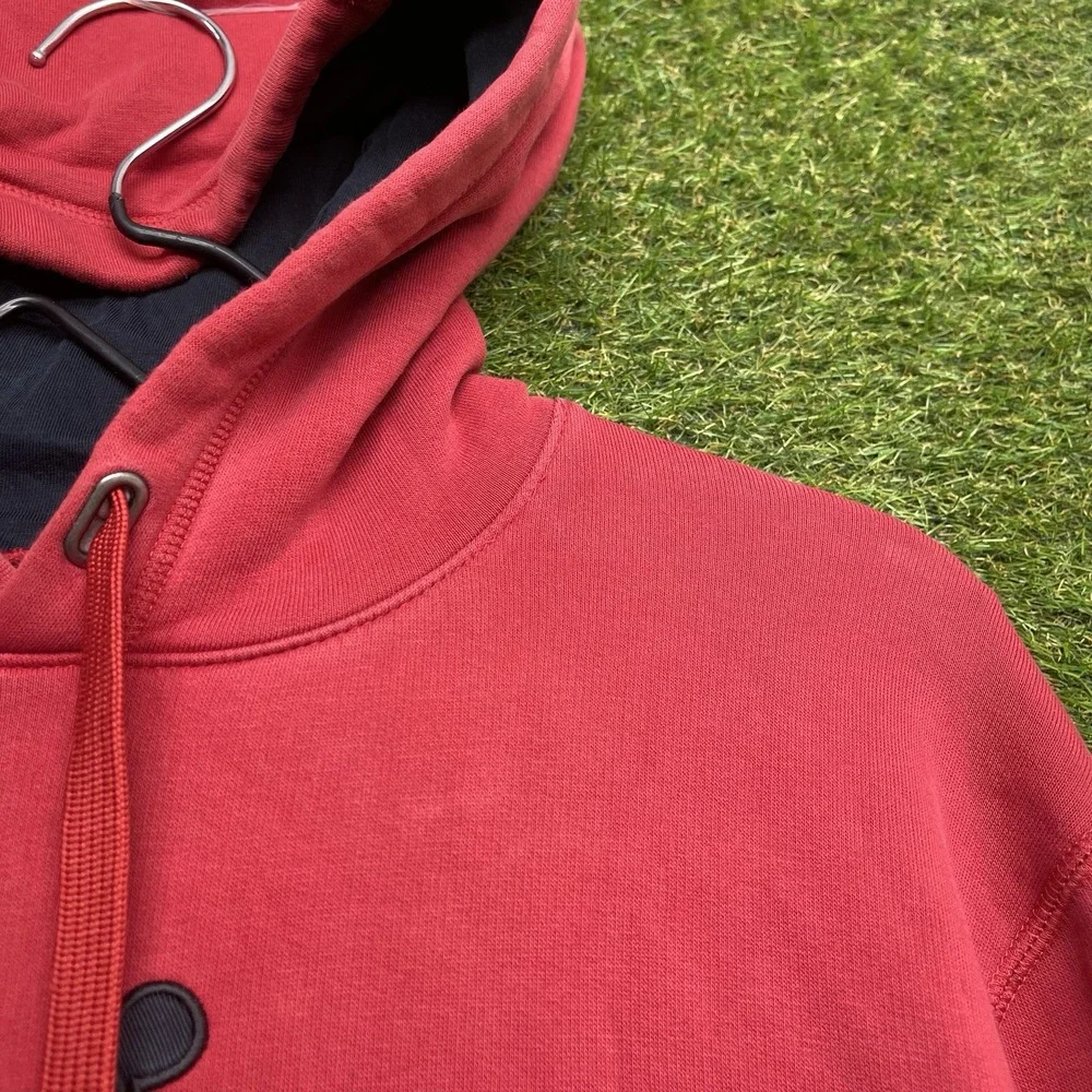 Air Jordan Hoodie Mens Large Sweatshirt Sportswear Pullover Jumpman Y2K Red